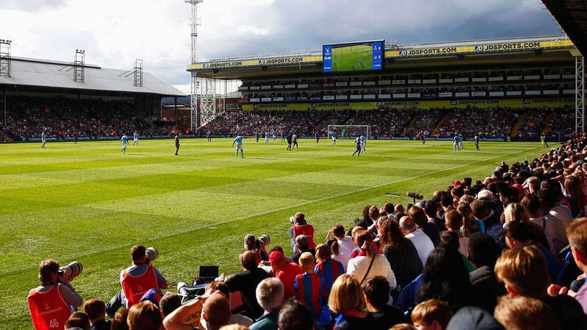 Crystal Palace FC Premier League Football Match Ticket at Selhurst Park Stadium