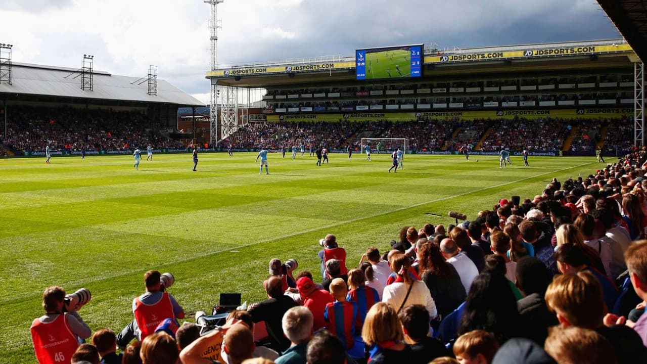 Crystal Palace FC Premier League Football Match Ticket at Selhurst Park Stadium