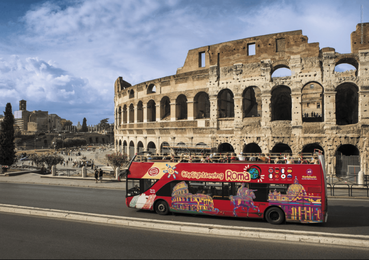 Colosseum Ticket and  Rome Hop-on Hop-off Bus Tour - City Sightseeing