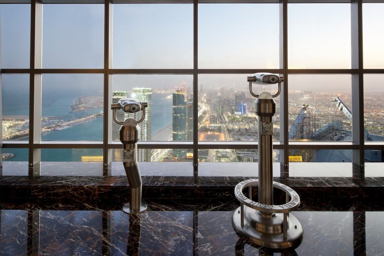 Etihad Towers Observation Deck at 300