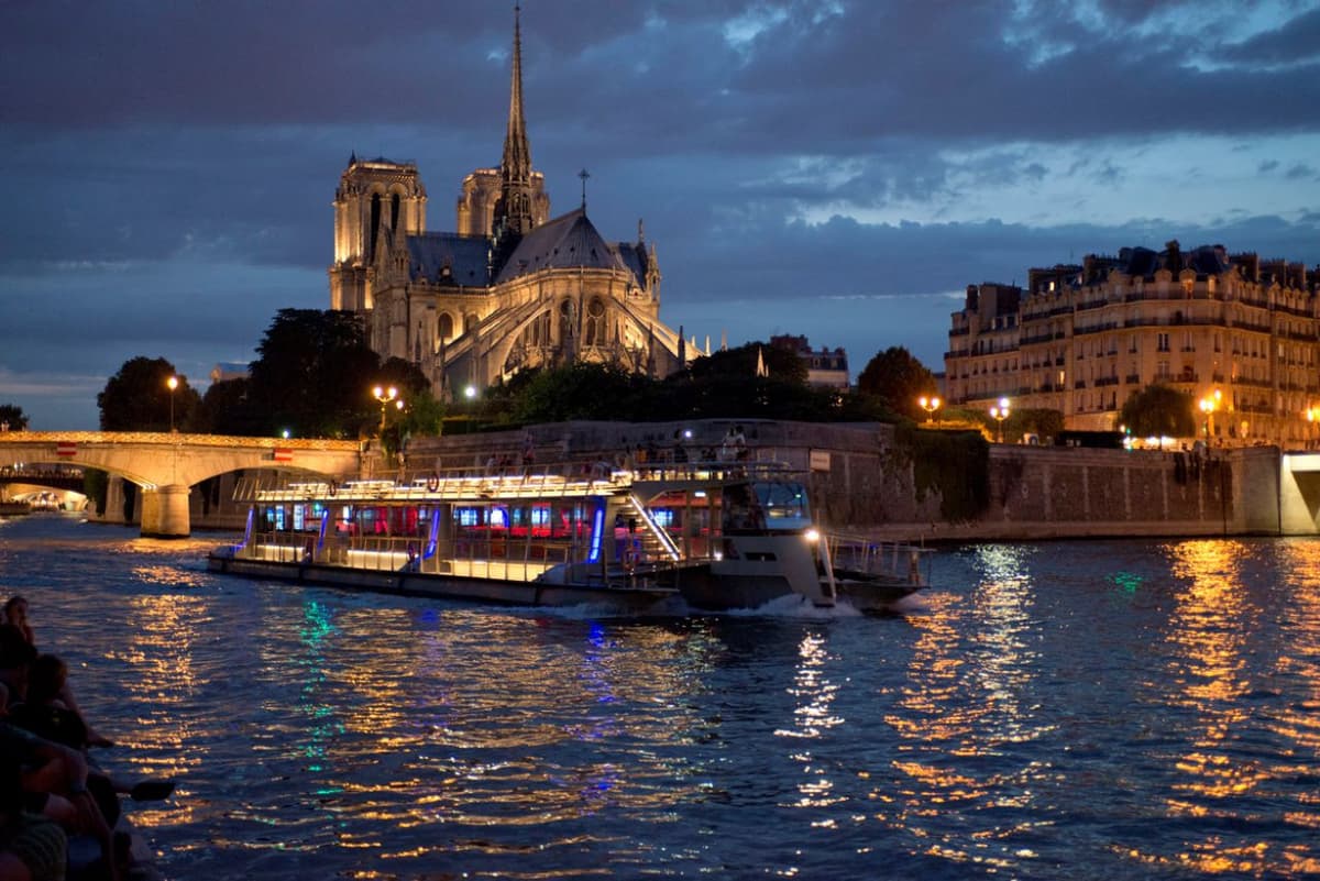 Paris Open-Top Bus Tour, Seine River Cruise, and Eiffel Tower Dining Experience