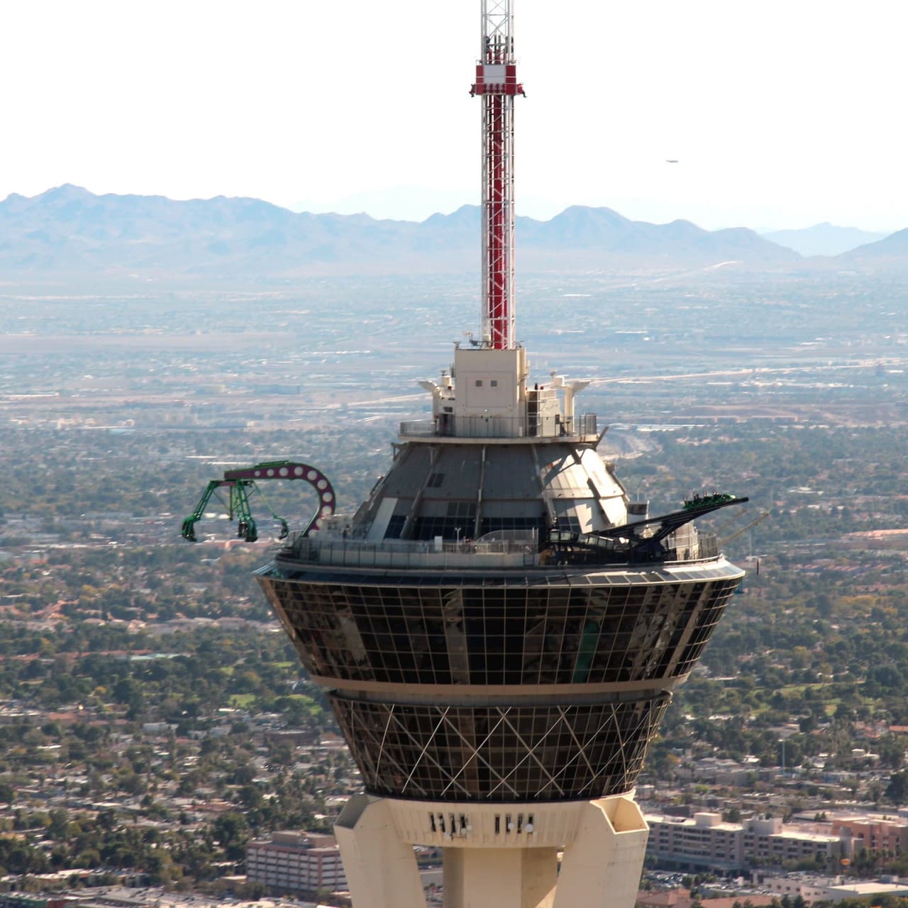 SkyPod, SkyJump, and Thrill Rides at The STRAT Tower