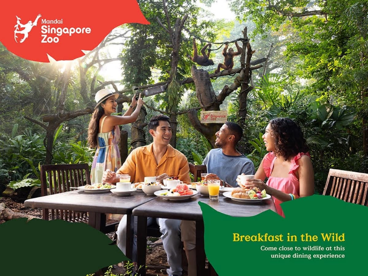 COMBO: Singapore Zoo + Breakfast in the Wild