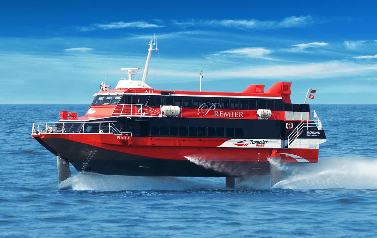 TurboJET Ferry from Hong Kong Island to Macau Ticket