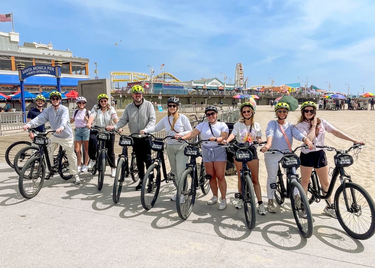 Los Angeles Bike Rental in Santa Monica Beach