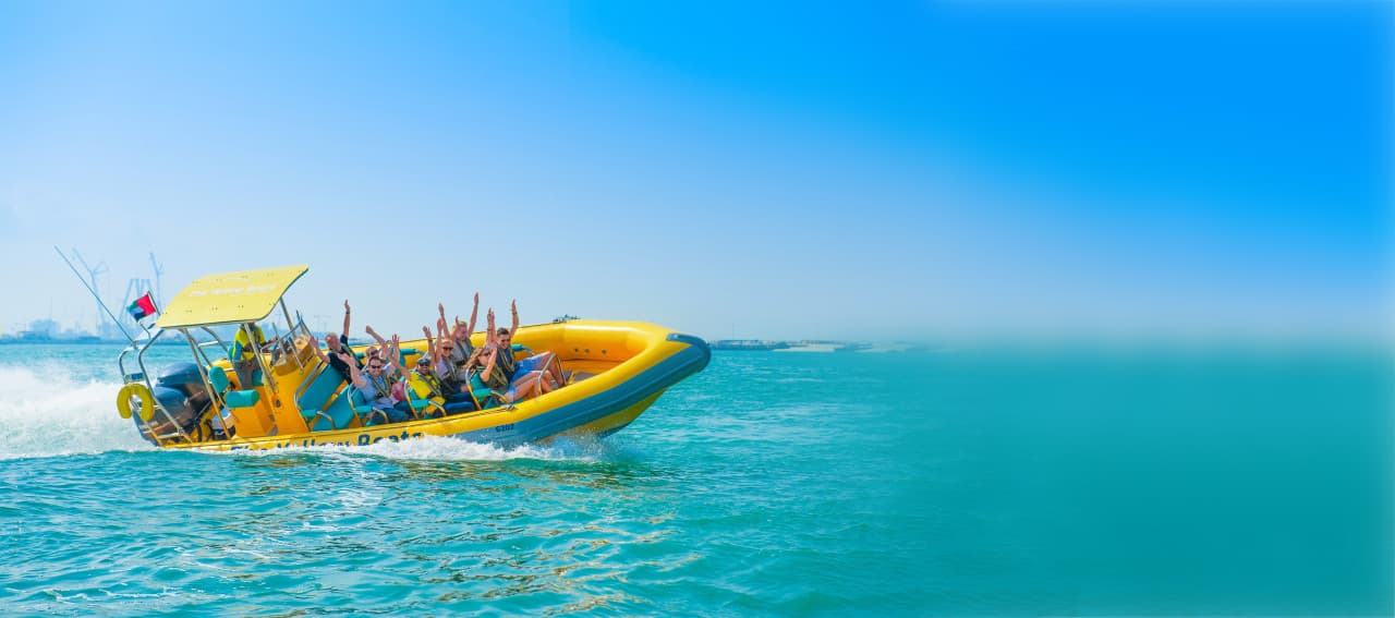 The Yellow Boats Dubai Speedboat Tour – photo 6