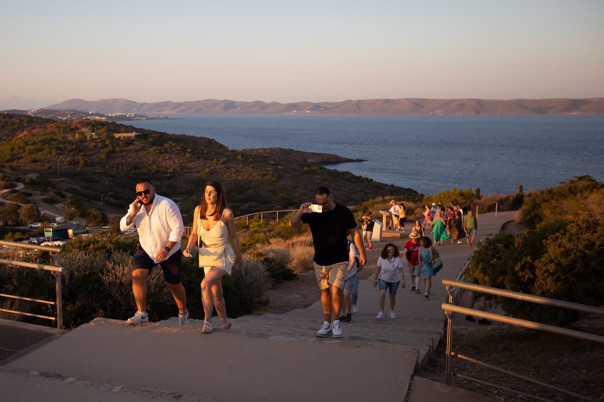 Temple of Poseidon in Cape Sounion Sunset Tour from Athens