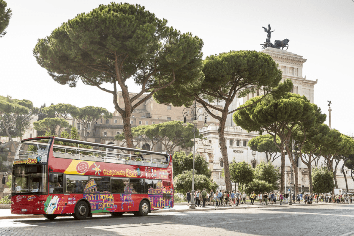 Colosseum Ticket and  Rome Hop-on Hop-off Bus Tour - City Sightseeing