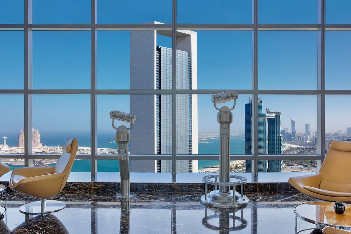 Etihad Towers Observation Deck at 300