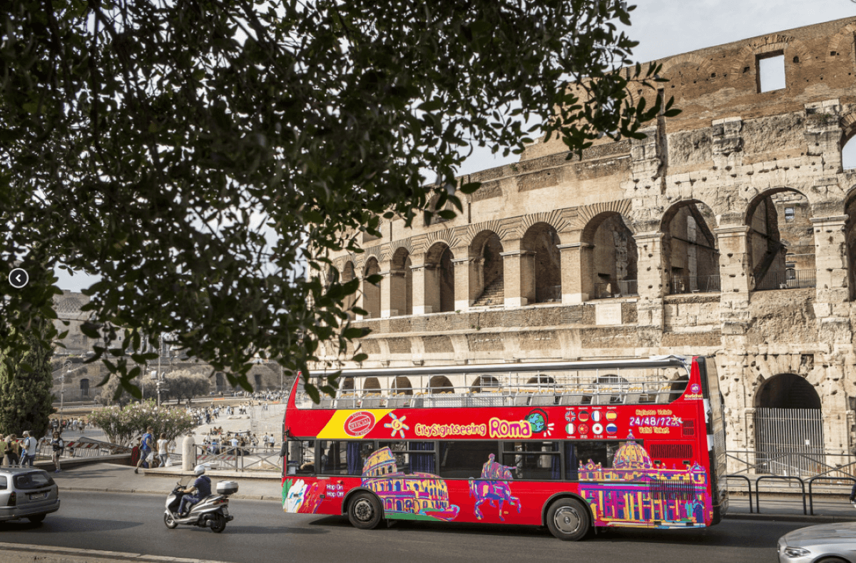 Colosseum Ticket and  Rome Hop-on Hop-off Bus Tour - City Sightseeing