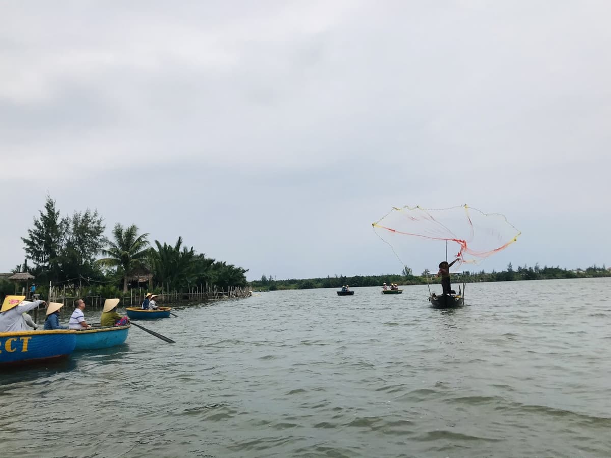 Hoi An Coconut Forest Basket Boat Ride