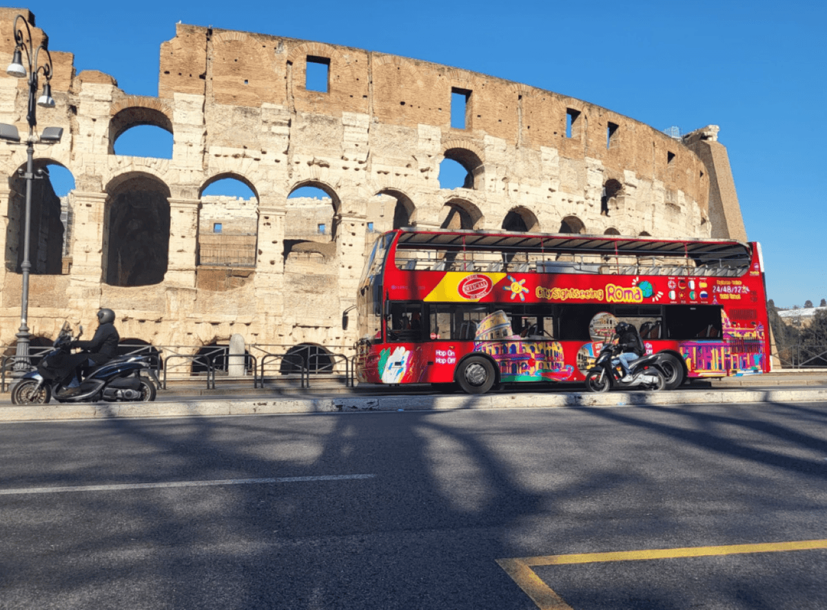 Colosseum Ticket and  Rome Hop-on Hop-off Bus Tour - City Sightseeing