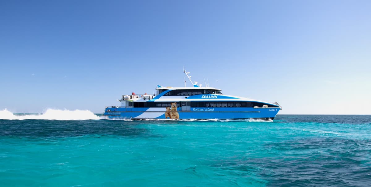 Rottnest Island Bayseeker Bus Tour with Round Trip SeaLink Ferry Transfer