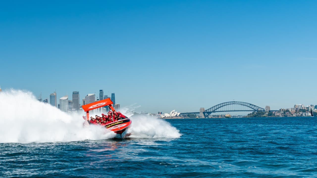 Oz Jet Boating Ride on Sydney Harbour – photo 5