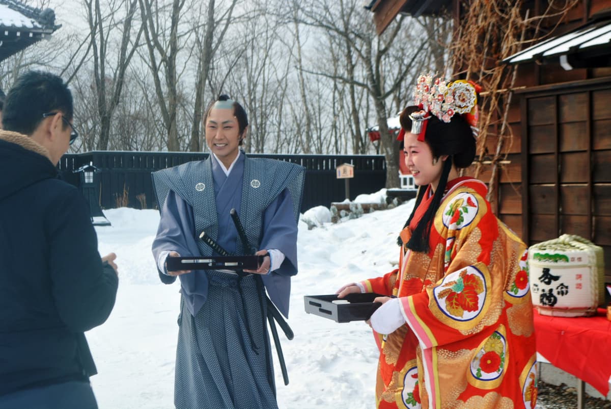 Hokkaido Noboribetsu Date Jidaimura Village