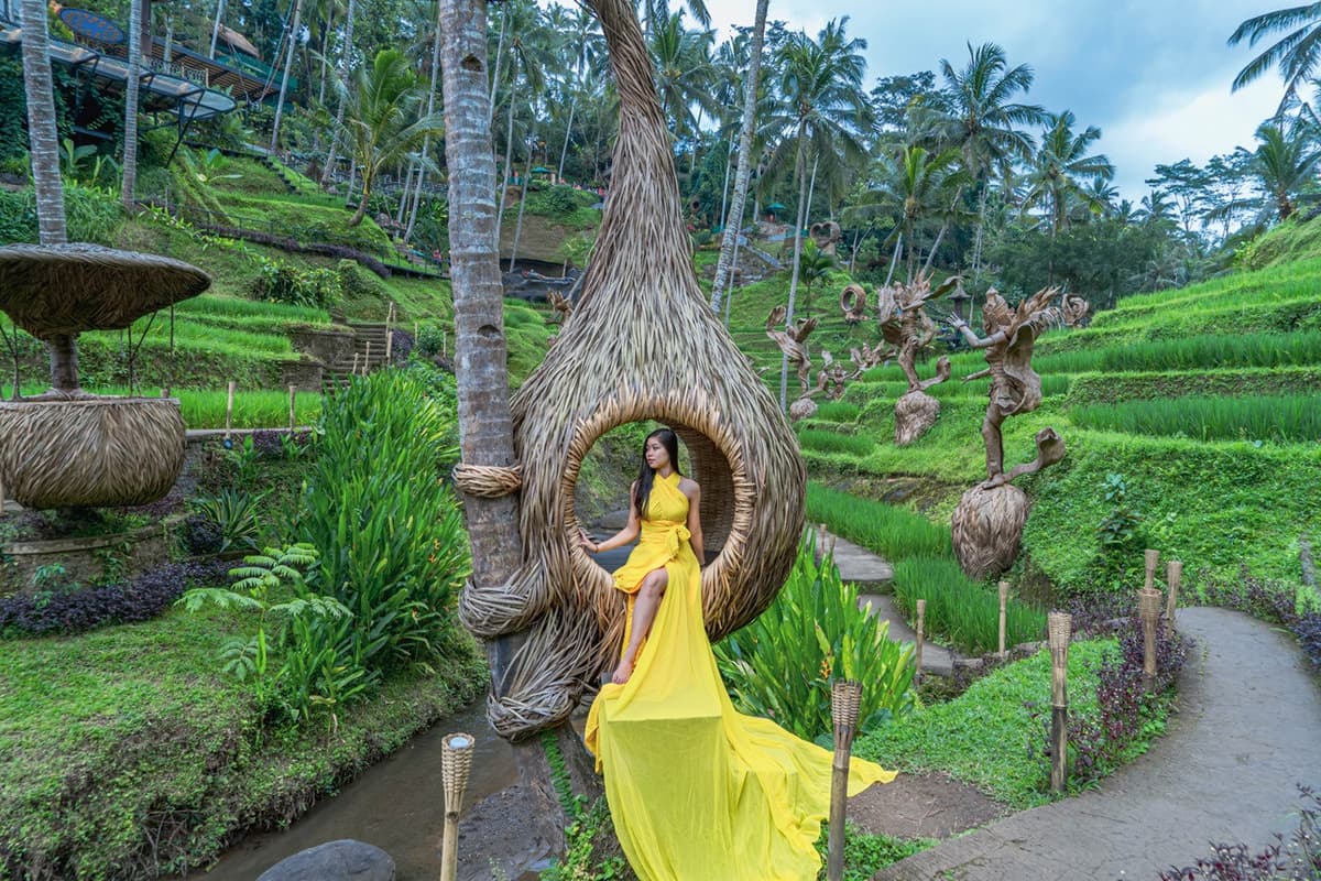 Alas Harum Bali: Swing, Skybike, and Zipline