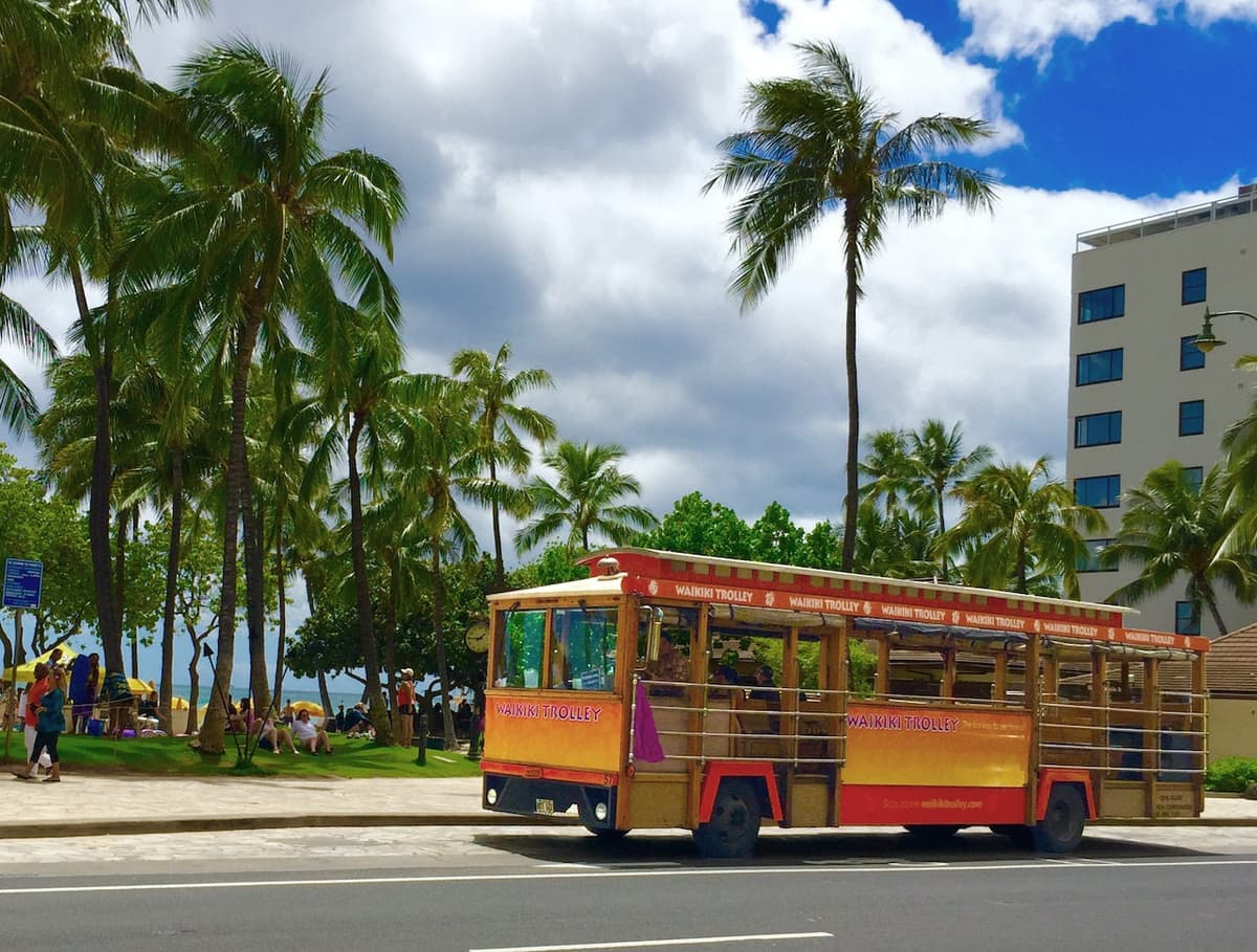 Waikiki Trolley Hop-on Hop-off Bus Tour