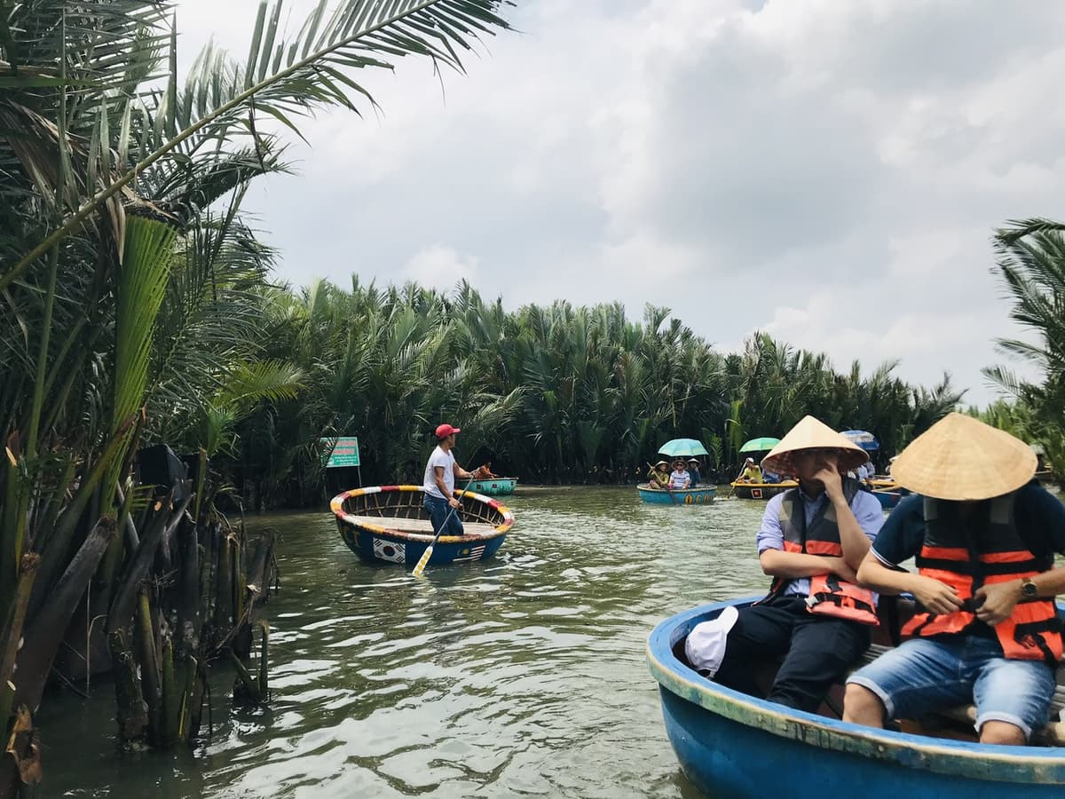 Hoi An Coconut Forest Basket Boat Ride
