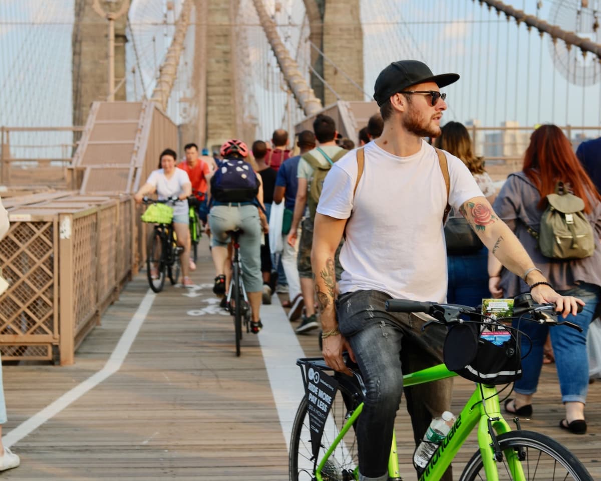 New York City Bike Rental at Brooklyn Bridge