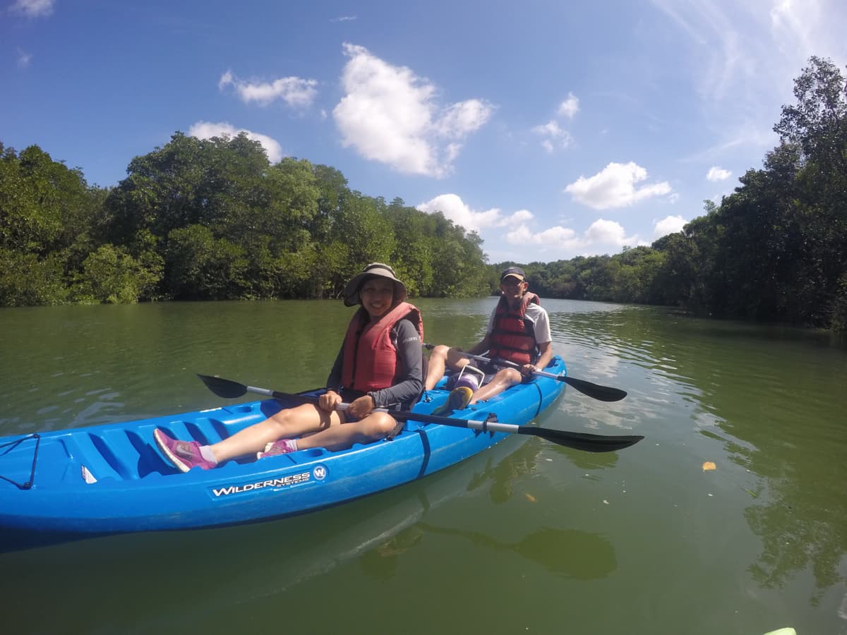 Kayaking at Ketam Island