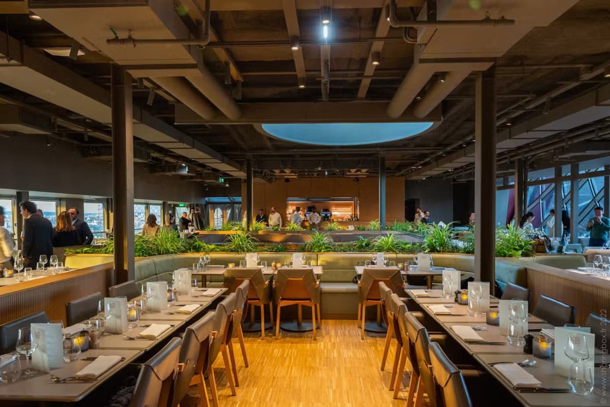 Eiffel Tower Dining Experience at Madame Brasserie Restaurant