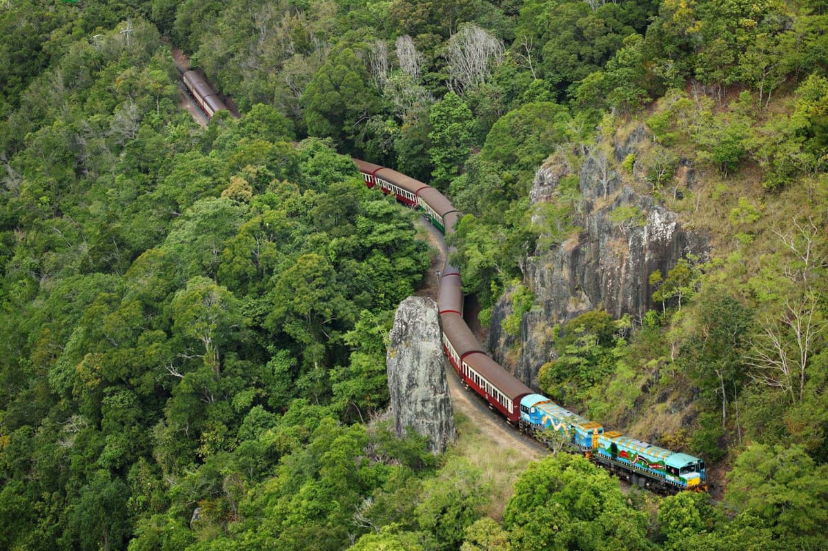 Full-Day Kuranda Tour with Skyrail Cableway, Scenic Railway, Rainforestation and Butterfly Sanctuary