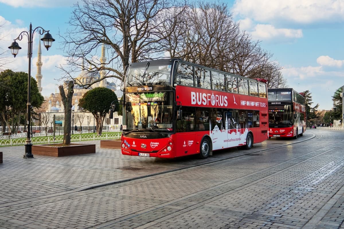 Istanbul Hop-On Hop-Off Bus Tour