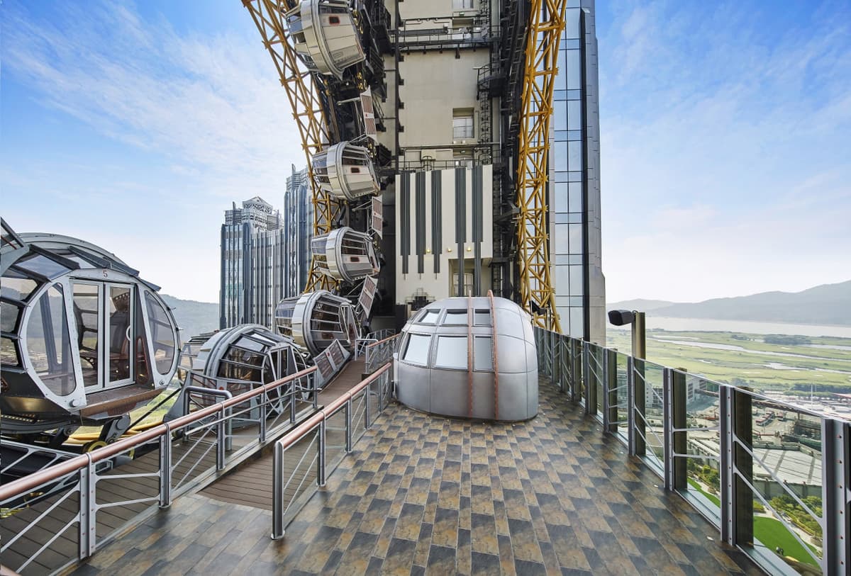 Studio City Macau Golden Reel Ferris Wheel
