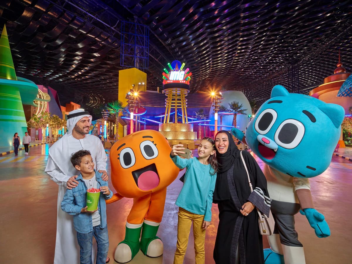 COMBO: IMG Worlds of Adventure with FREE Dubai Frame and Lost World Aquarium