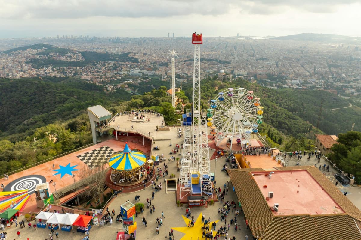 Tibidabo Amusement Park Ticket