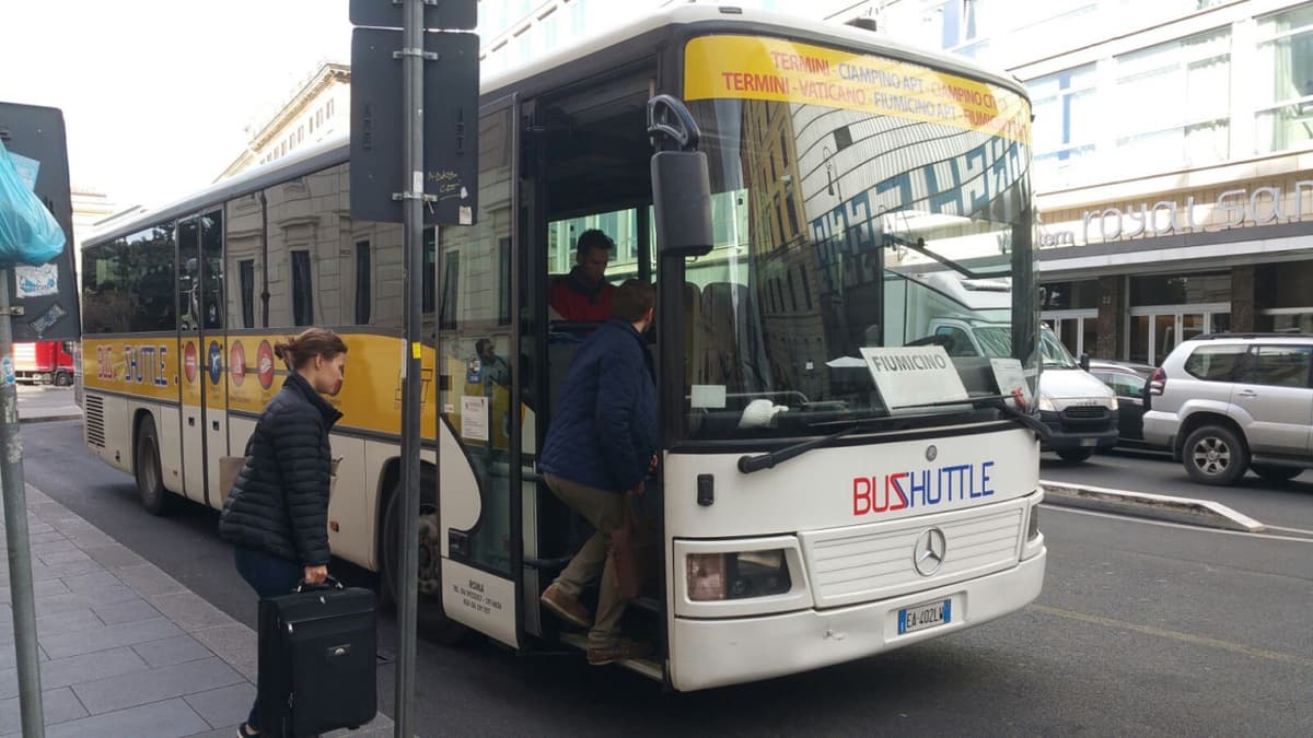 Ciampino Airport Shuttle Bus to/from Rome