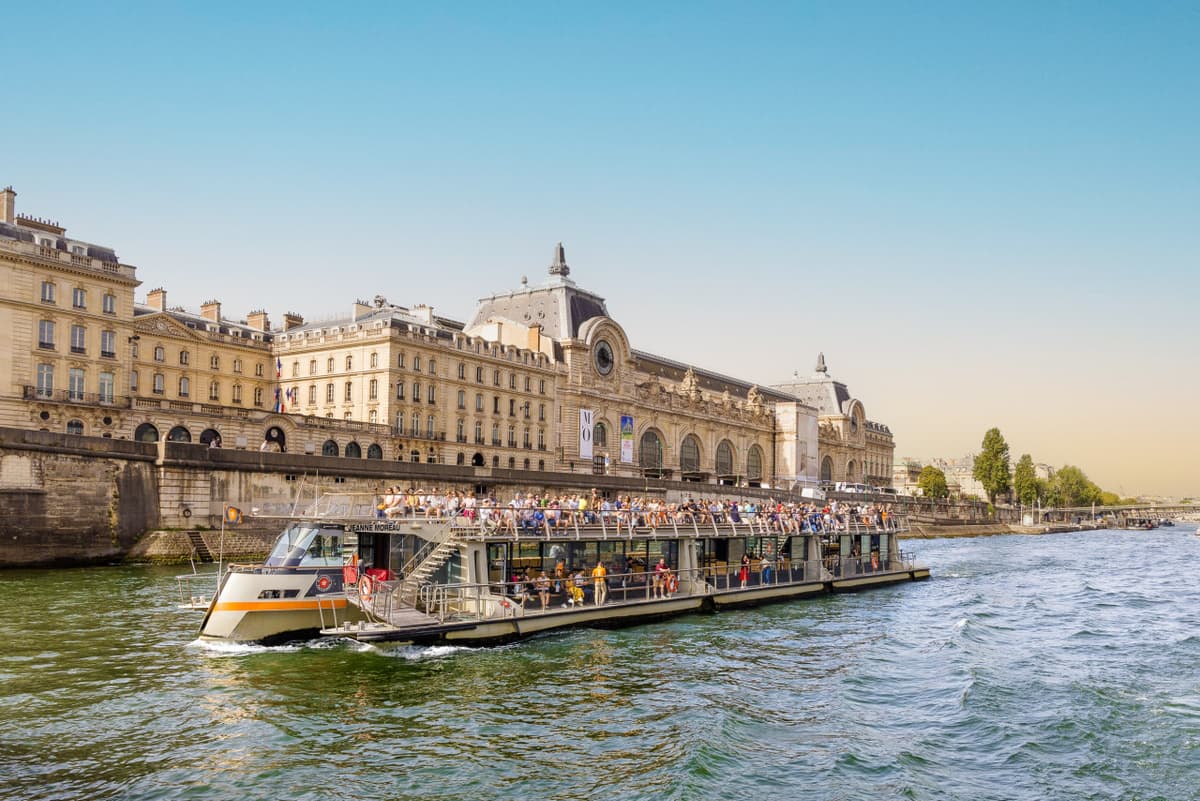 Seine River Cruise by Bateaux Parisiens – Departing from the Eiffel Tower