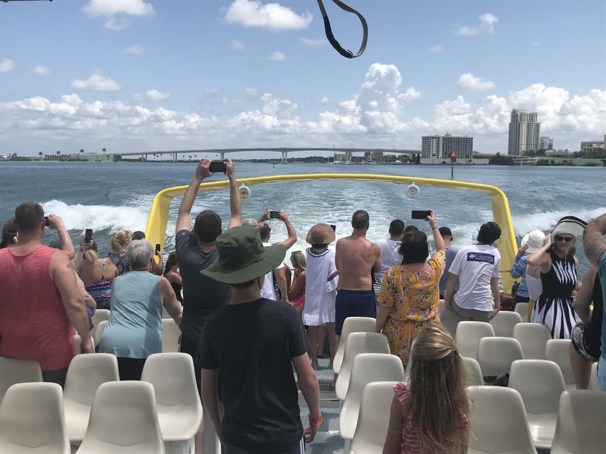 Sea Screamer Speedboat Ride to Clearwater Beach