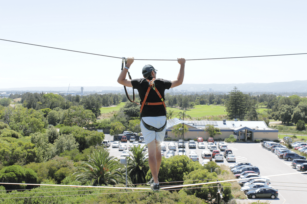 MegaClimb at West Beach Adventure Adelaide