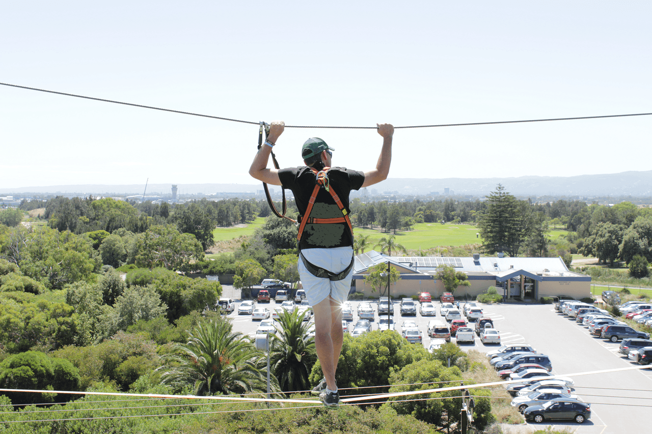 MegaClimb at West Beach Adventure Adelaide