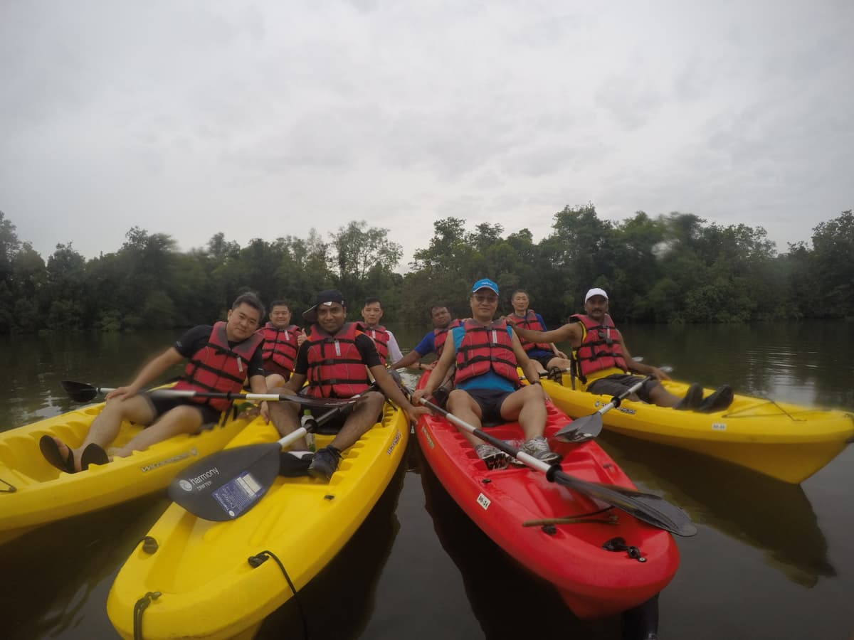Kayaking at Ketam Island