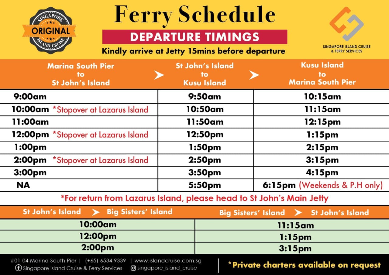 Singapore Island Cruise - St. John's Island, Lazarus Island, and Kusu Island by Ferry – photo 11
