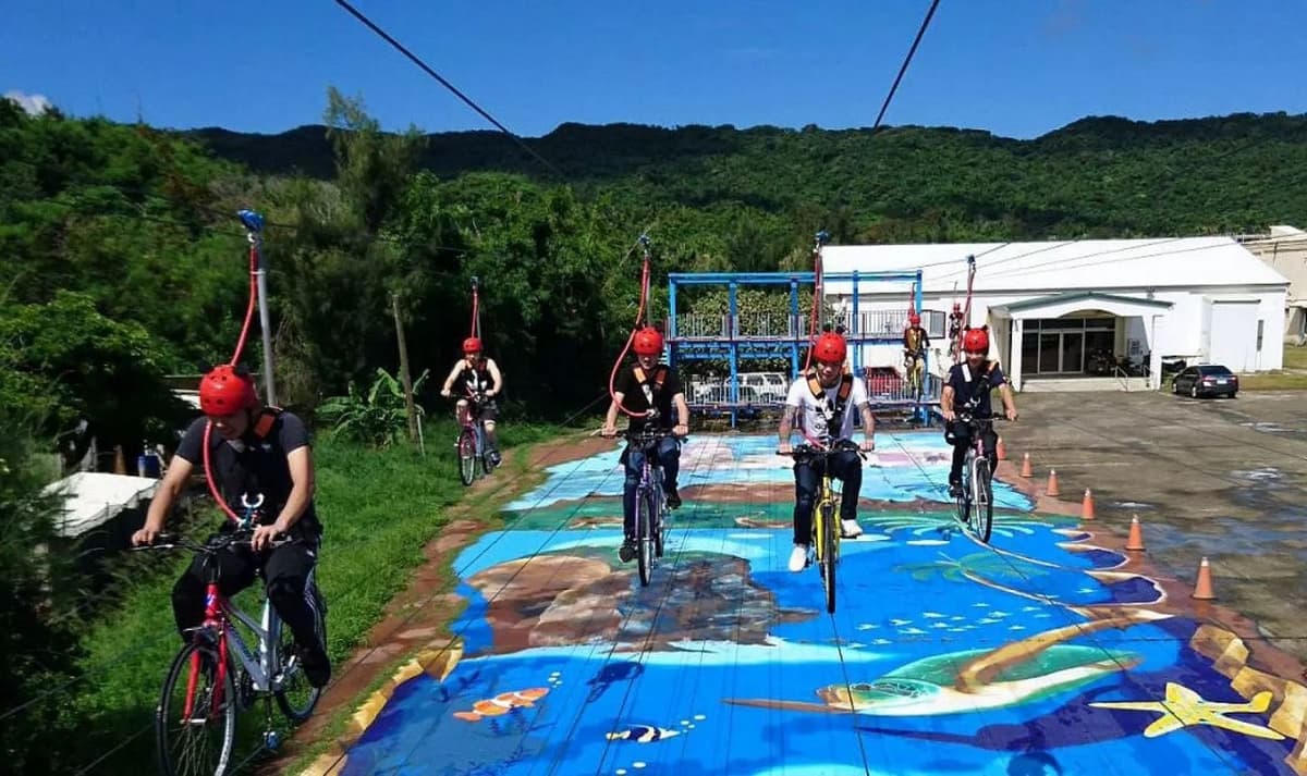 Kenting Zipline and Sky Bike Experience