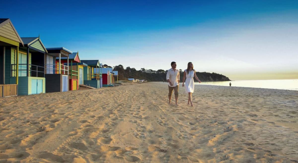 Peninsula Hot Springs and Mornington Bathing Boxes