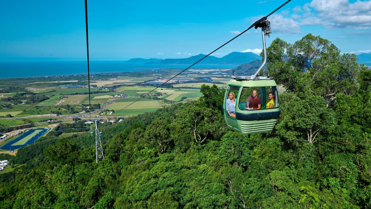 Skyrail Rainforest Cableway with Optional Kuranda Scenic Train Ticket and Hotel Pick-Up