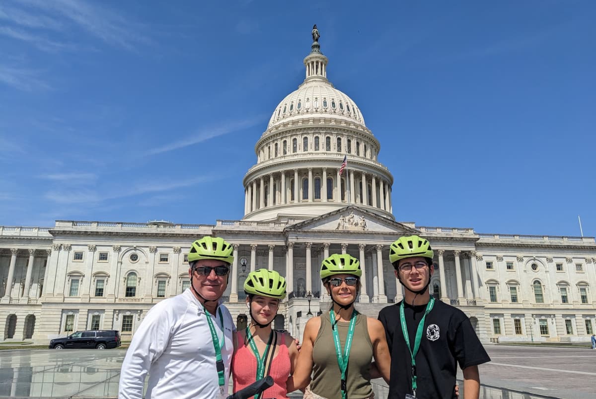 Washington DC Bike Rental at National Mall