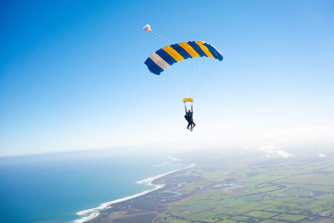 Tandem Skydiving Experience Great Ocean Road