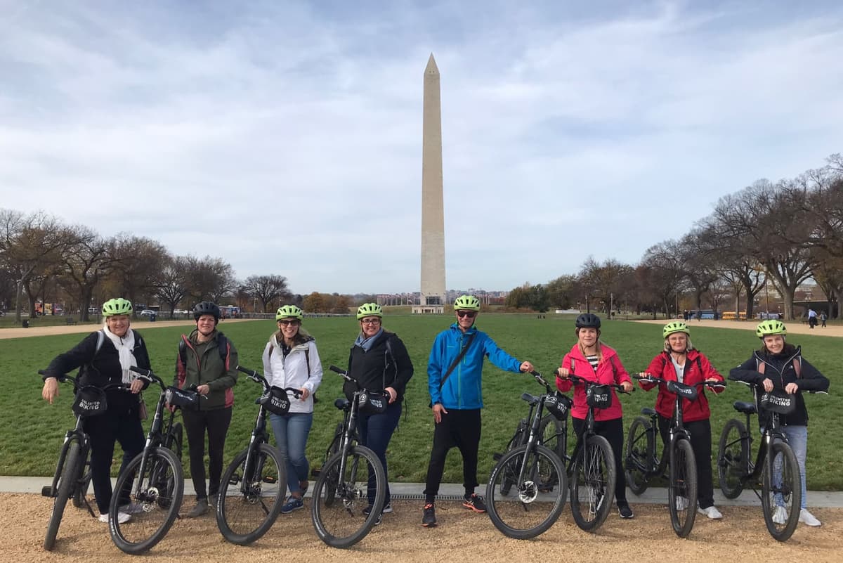 Washington DC Bike Rental at National Mall