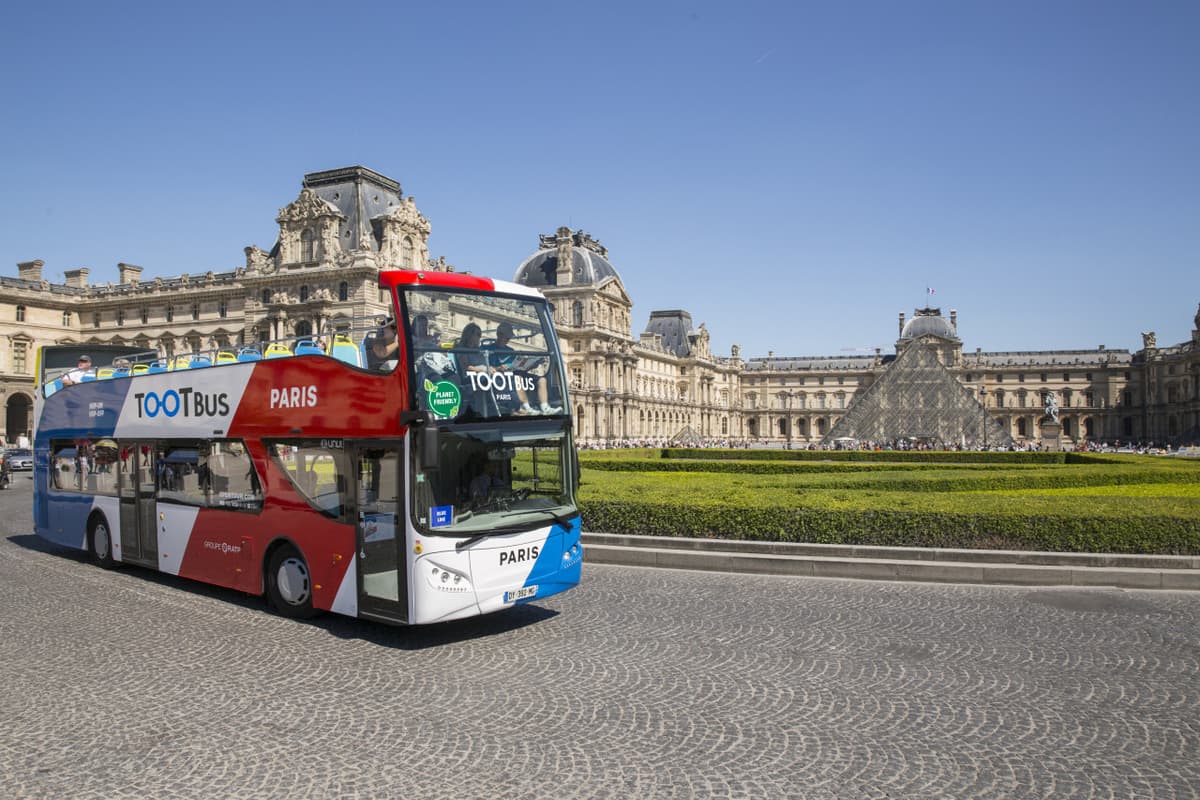 Tootbus Paris Hop-on Hop-off Bus Tour
