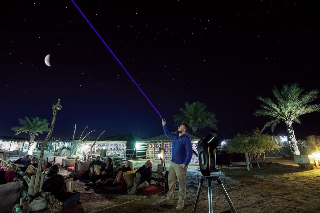 Dubai Private Night Safari Tour with Astronomy Session