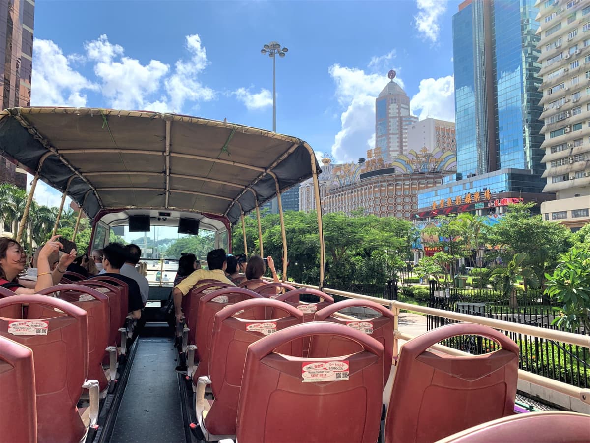 Macau Open Top Bus Tour