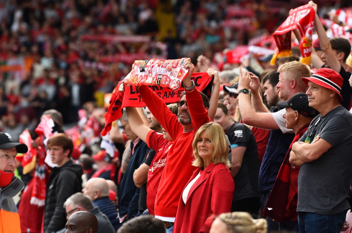 Liverpool FC Premier League Football Match Ticket at Anfield Stadium