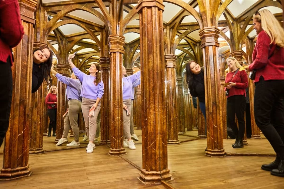 Petřín Tower & Mirror Maze Ticket