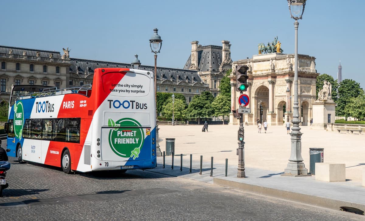 Tootbus Paris Hop-on Hop-off Bus Tour