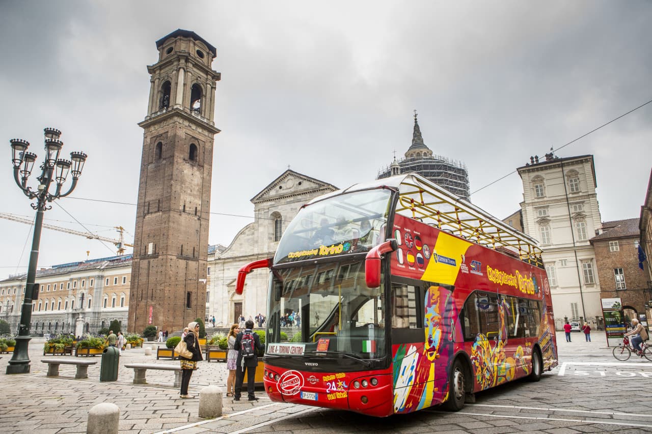 City Sightseeing Turin Hop-on Hop-off Bus Tour